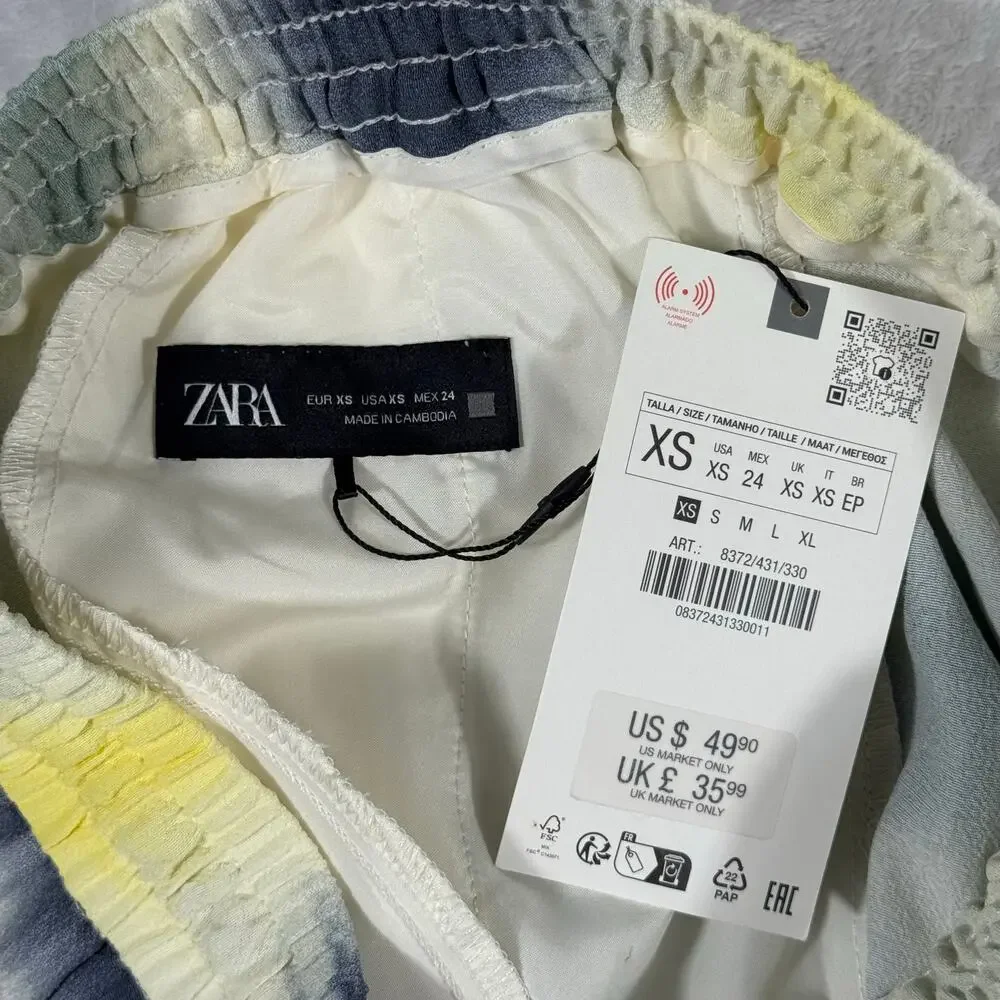 Zara fluid tie
